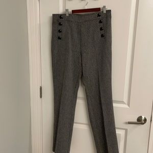 Button slacks from the Loft